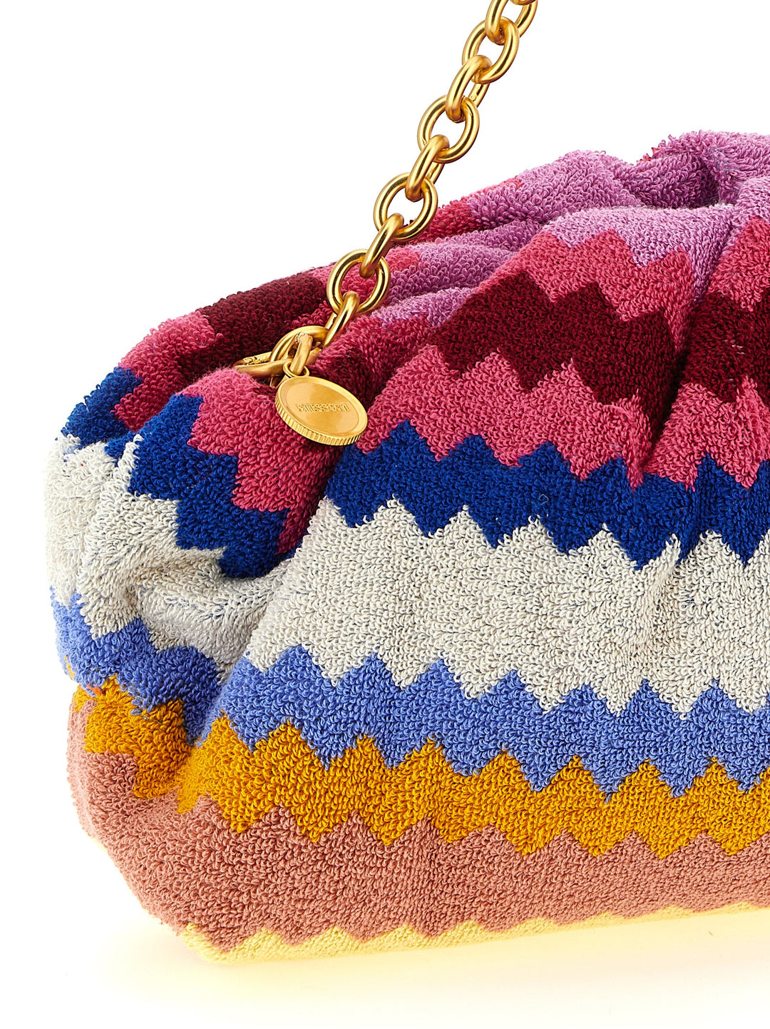 Missoni Sponge Zig Zag Shoulder Bags - Multicolor | afe77a8ecc875c88d96f5152b603c63a0152bd60