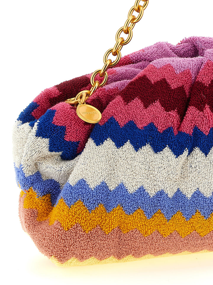 Missoni Sponge Zig Zag Shoulder Bags - Multicolor | afe77a8ecc875c88d96f5152b603c63a0152bd60