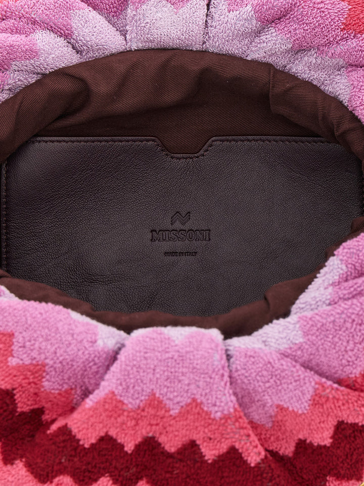 Missoni Sponge Zig Zag Shoulder Bags - Multicolor | ed8c3796bbd027f145986f23f1708263b478a860