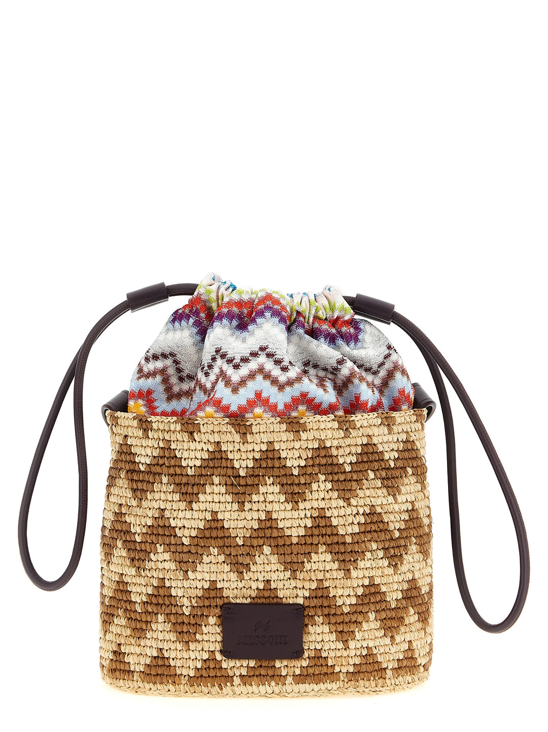 Missoni Zig Zag Bucket Bag Crossbody Bags - Multicolor | 91f74322626a9e834b2957247bfef38d1dc2dcaa