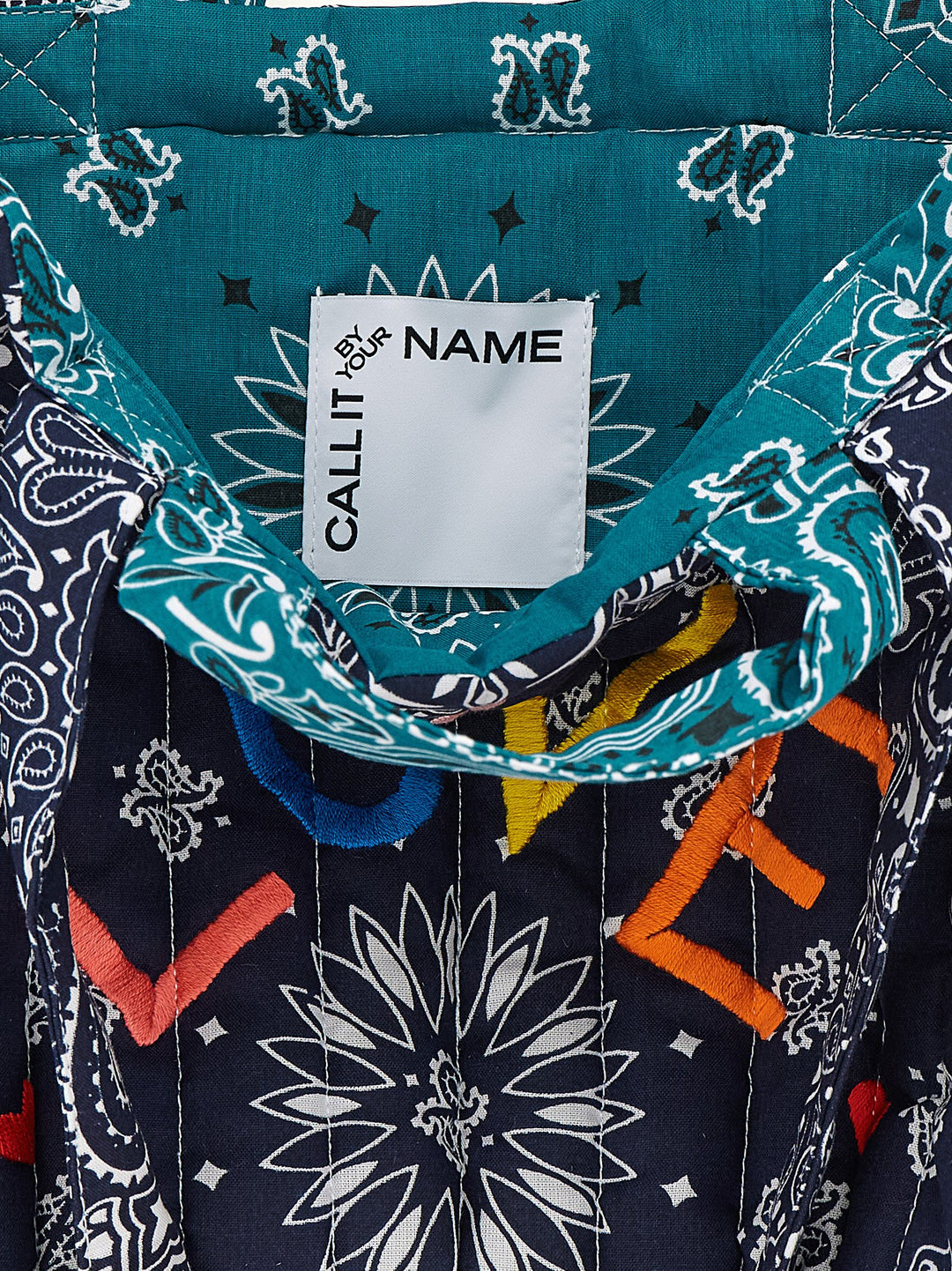 Call It By Your Name Cabas Tote Bag - Blue | c361037180b7fcf1ff69f6cd8dc4291c80bd4027
