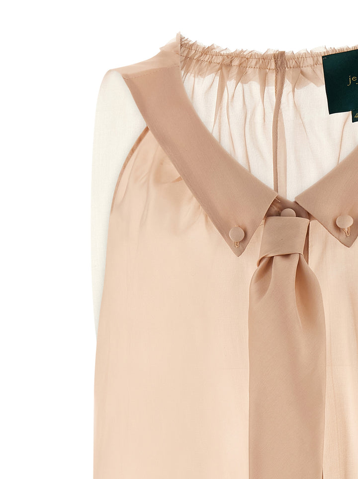 Maison Jejia Brooks Tops - Pink | b2daf05810a052987cca0eea46af993f5a74a59b