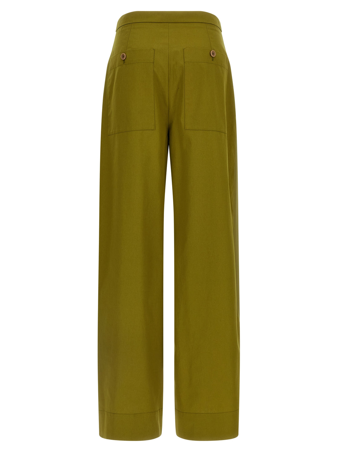 Maison Jejia Jean Pants - Green | 4e34cf0960354d7291199c13691b35922ada9505