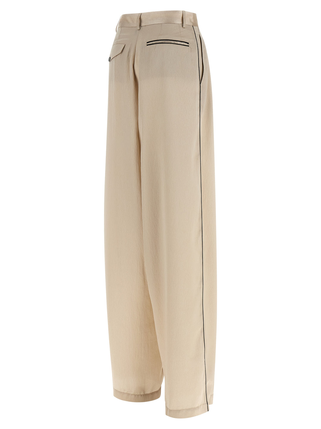 Maison Jejia Elsa Pants - Beige | 39f15aad98b7215c82e3516420be46d85feee2fe