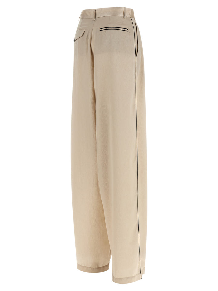 Maison Jejia Elsa Pants - Beige | 39f15aad98b7215c82e3516420be46d85feee2fe