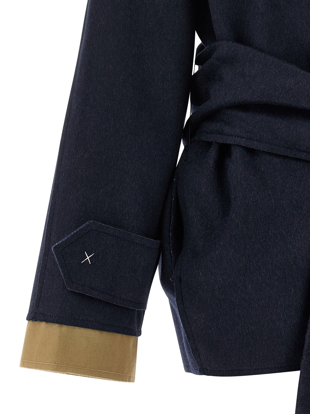 Maison Jejia Cashmere Wool Coat Coats and Trench Coats - Blue | 82ebf58467caf3492cbad5c2cd2c91e416c0abcb