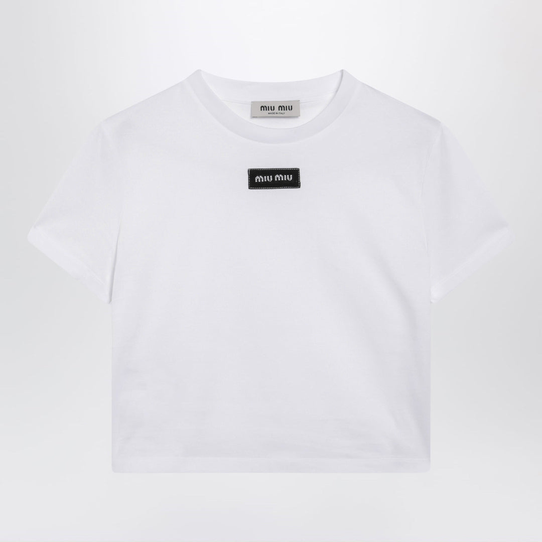 Miu Miu Shirts & Tops - White | 1ecc8020f0f67cc2497caaf395e91890488316f5