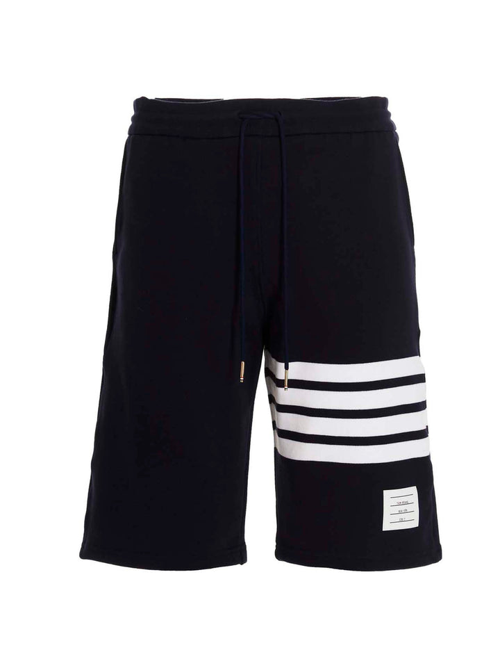 Thom Browne 4 Bar Bermuda and Short - Blue | 6f4bcfd6c14354985134aa76f7074d4033dbef18