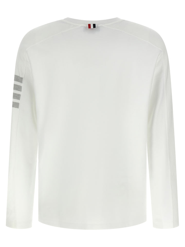 Thom Browne 4bar T-shirt - White | 0ba24f393d44e883a1682bb6570f3916fd5fcc2b