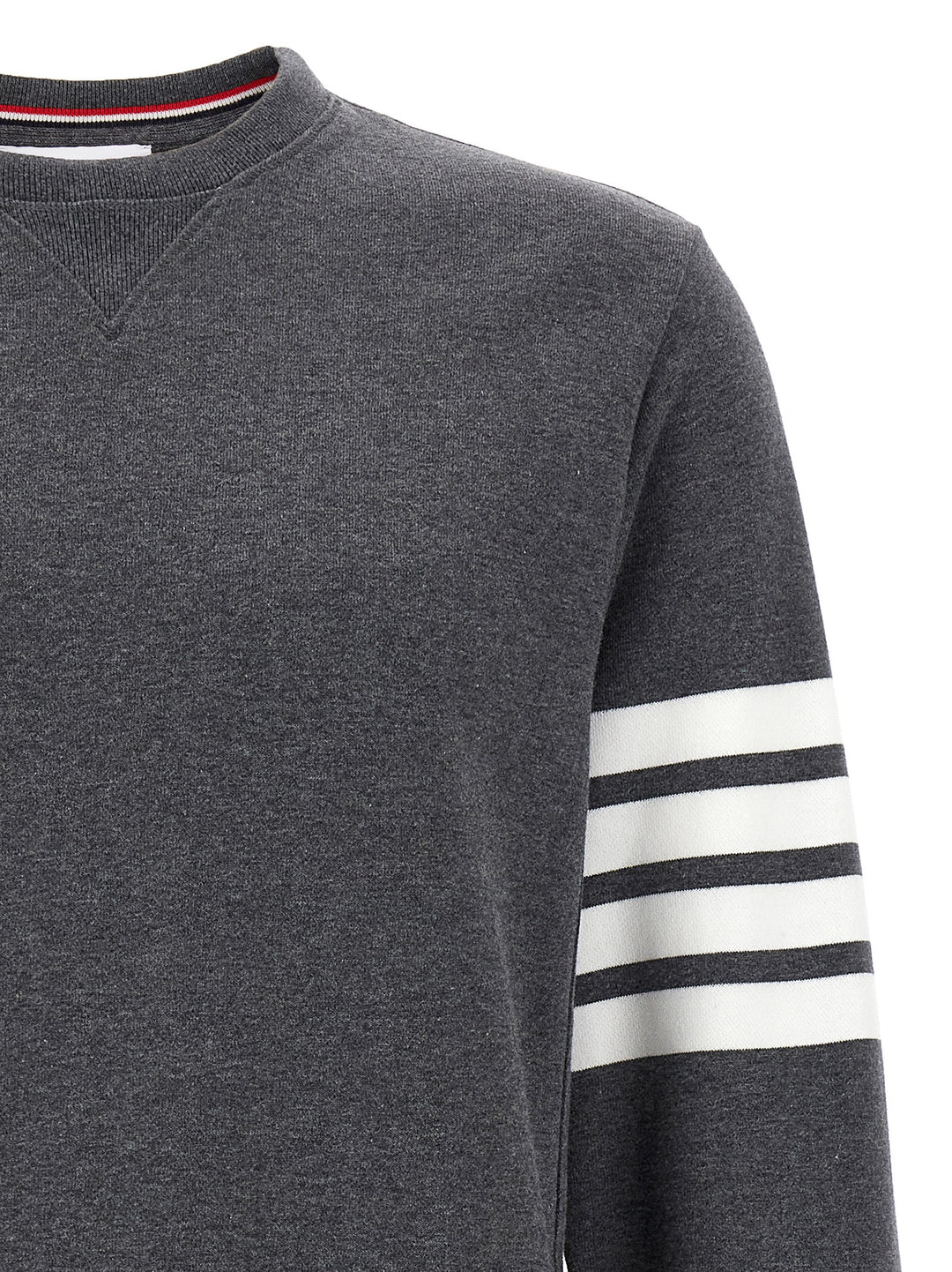 Thom Browne Classic Loopback 4-Bar Sweatshirt - Gray | eb09249ee6ed5d064982b9667cd2134fce4660b7