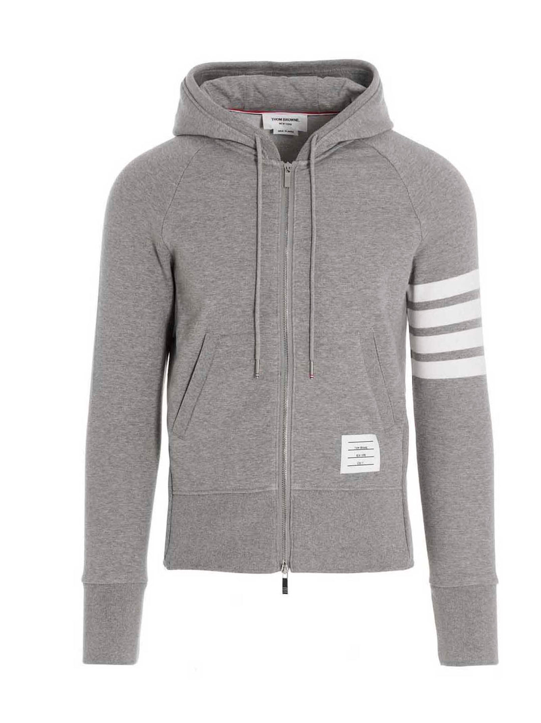 Thom Browne 4 Bar Sweatshirt - Gray | b7515640573b756396d22ec64c77ebbec11c8474