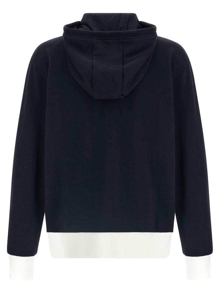 Thom Browne 4 Bar Sweatshirt - Blue | b21d8a10e4e476b23d28776249ad810aafa1cd8b