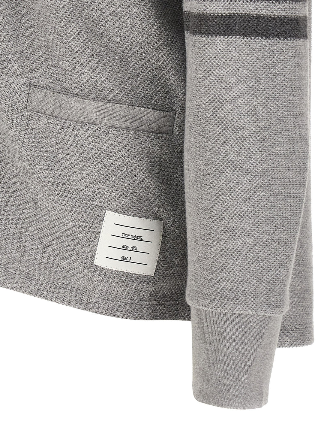 Thom Browne 4bar Cardigan Sweaters and Cardigans - Gray | 1cef43c9b8678431a55df0364ef68f722cfab436