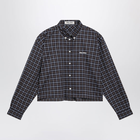Blue/Cocoa Tartan Shirt