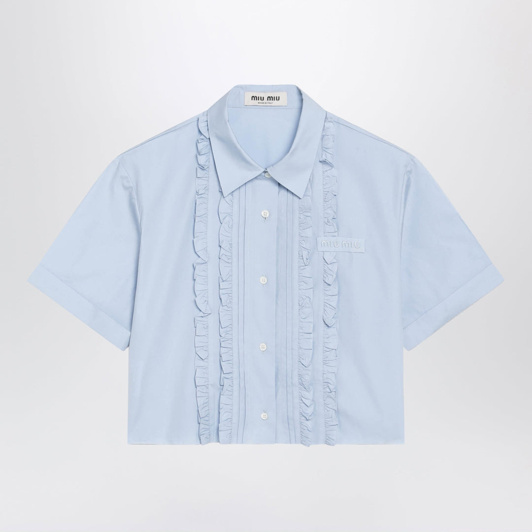 Miu Miu Shirts & Tops - Light Blue | 171d348150729155a2ddfe1c293e18d6300965c8
