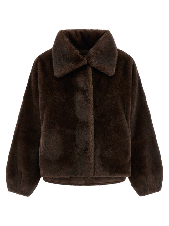 Mink Faux Fur Brown