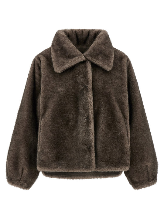 Mink Faux Fur Brown