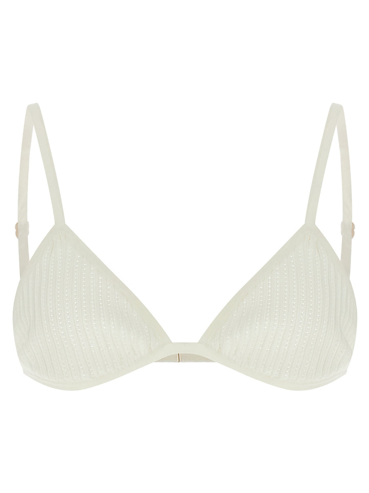 Elisabetta Franchi + Bra Polo - White | 7beb522df714257651023c33b41c945bbfa09ee6