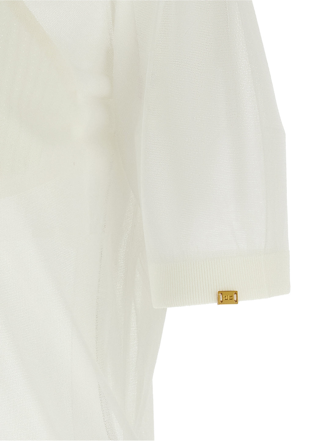 Elisabetta Franchi + Bra Polo - White | 11206e60f6e122b0572f333816954c671fdb416b