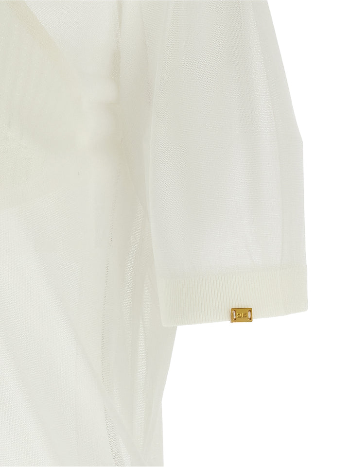 Elisabetta Franchi + Bra Polo - White | 11206e60f6e122b0572f333816954c671fdb416b