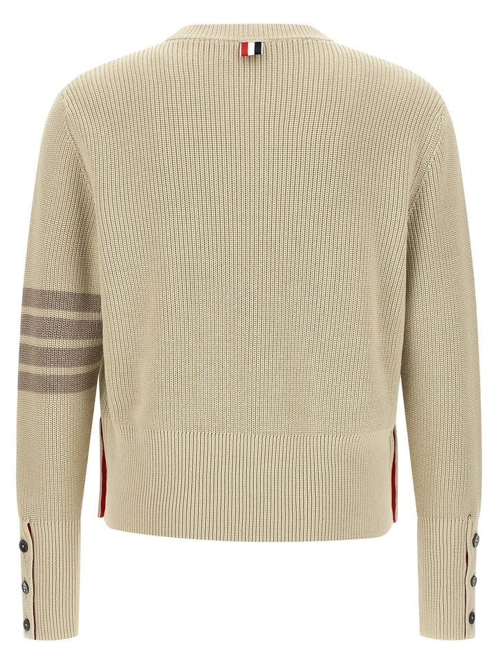 Thom Browne 4bar Sweaters and Cardigans - Beige | 82d16478b7f3ffbfdb6bddda0e5eb672c6177cdb