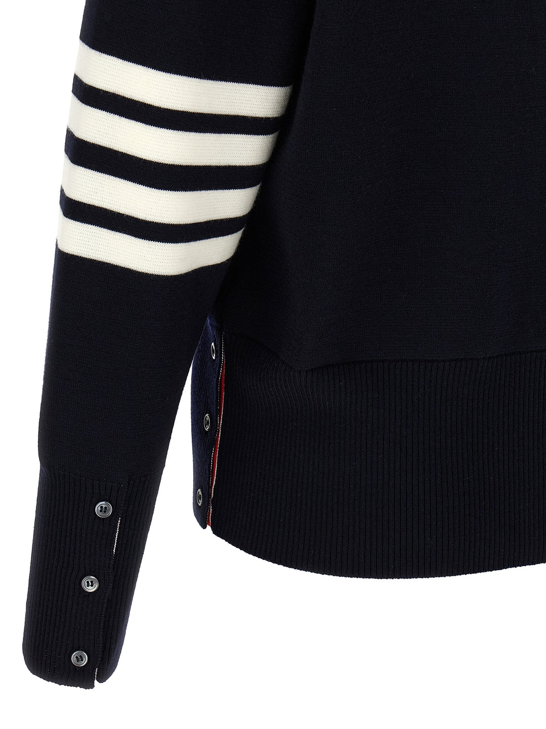 Thom Browne 4-Bar Sweaters and Cardigans - Blue | 13f6f9f263e754374da587ed07dd6897e0998817