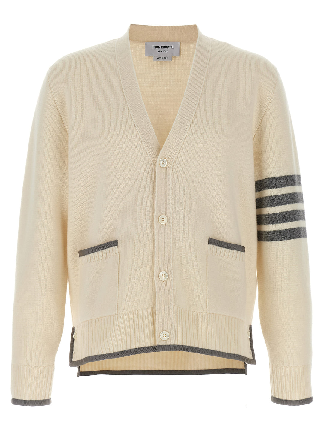 Thom Browne 4-Bar Sweaters and Cardigans - White | a6247b3857c241f3669b389b05eb7c47154bfcf8