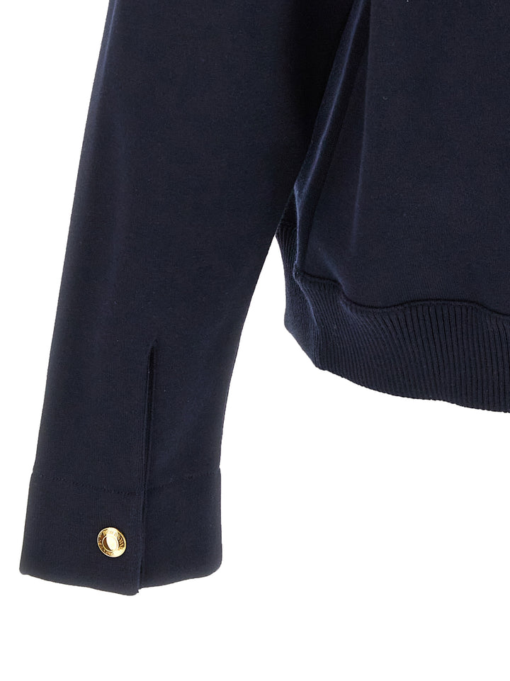 Thom Browne Armband Sweatshirt - Blue | 12593884ff4cea05316347cca5aab53c154c02a2