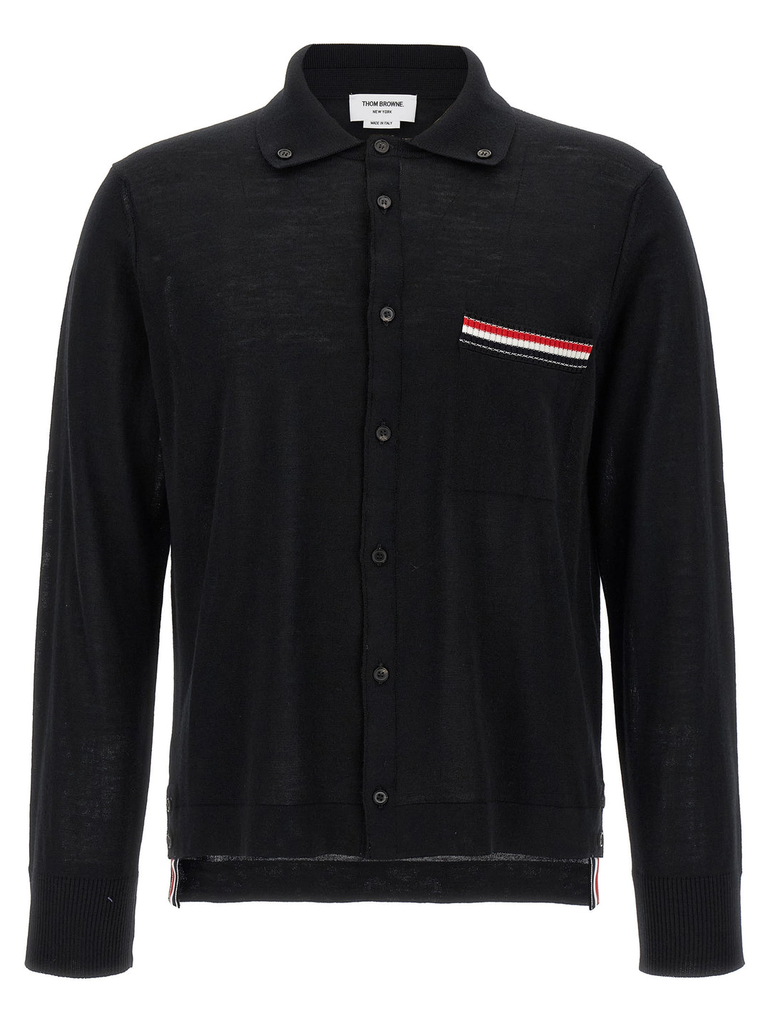 Thom Browne Button Down Sweaters and Cardigans - Black | 12411b5693e6abbb49a26e4c130937f3a564658e