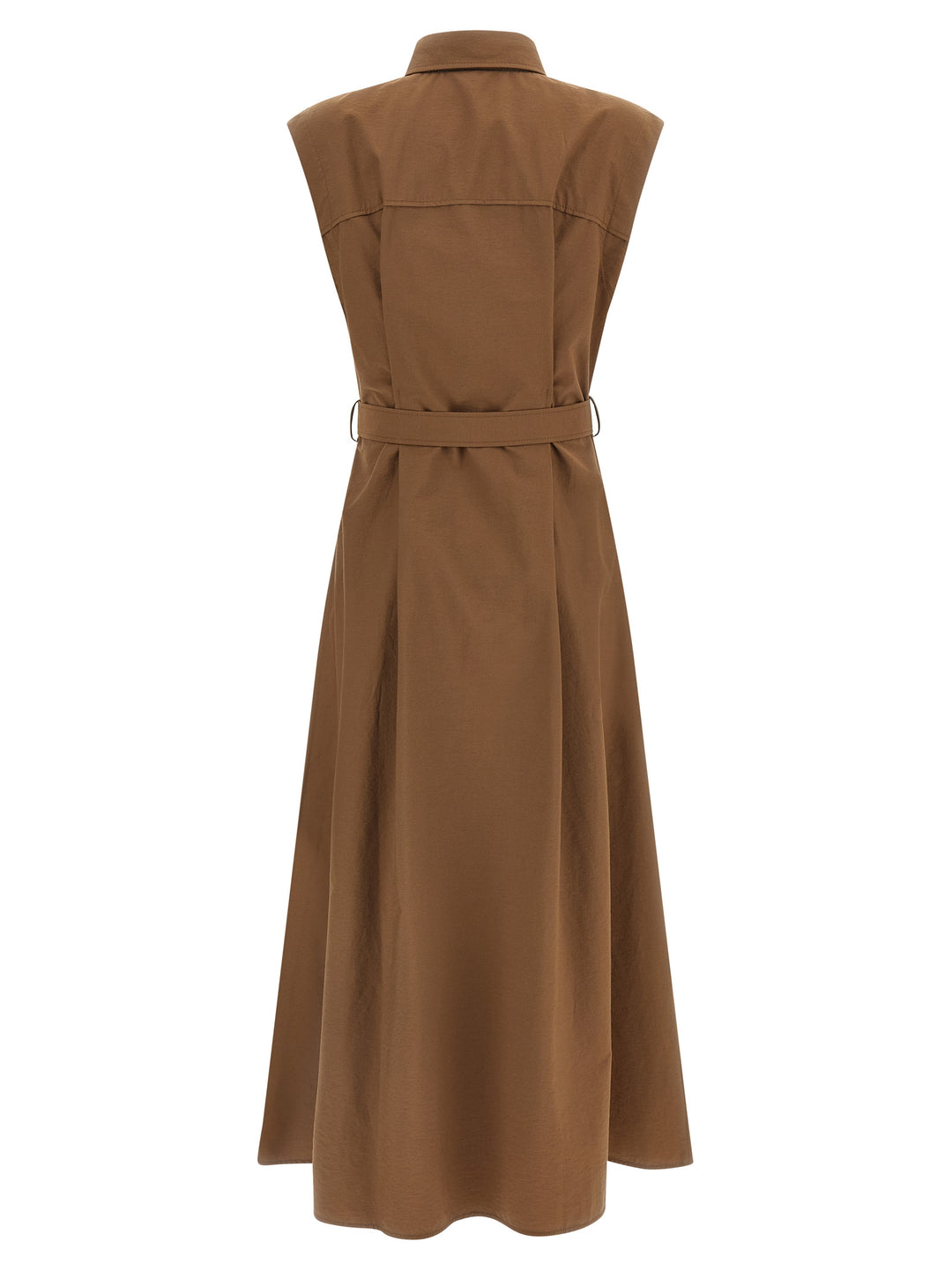 Brunello Cucinelli Chemisier Dress Dresses - Brown | 9bad5aa9a013e094f862c48e5ccf9c989abcae65