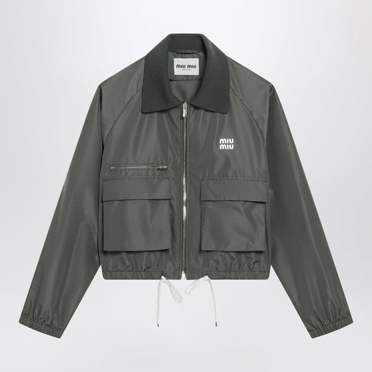 Water-Repellent Tela Tec Blouson In Forest Green