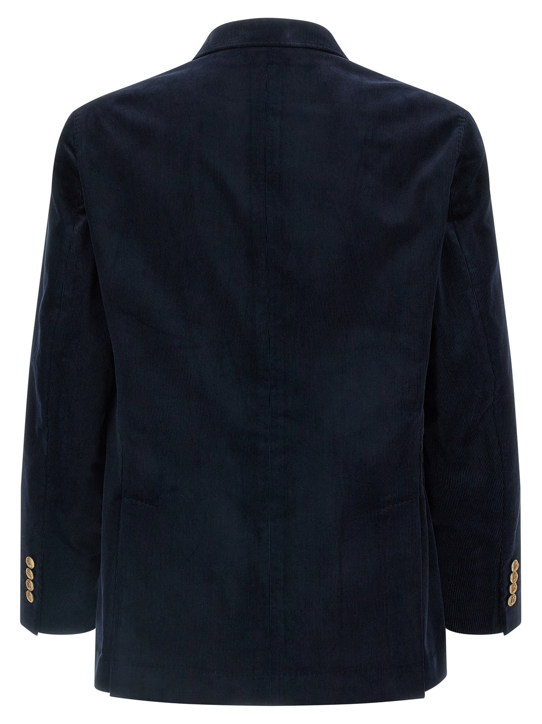 Brunello Cucinelli Corduroy Blazer - Blue | 0b7014ee411bf44782bea95cee2bf1cec88fe638