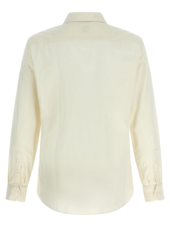 Brunello Cucinelli Corduroy Shirt Shirt and Blouse - Beige | b73554df76a0a90e211947a15b50cfc5f41225f5