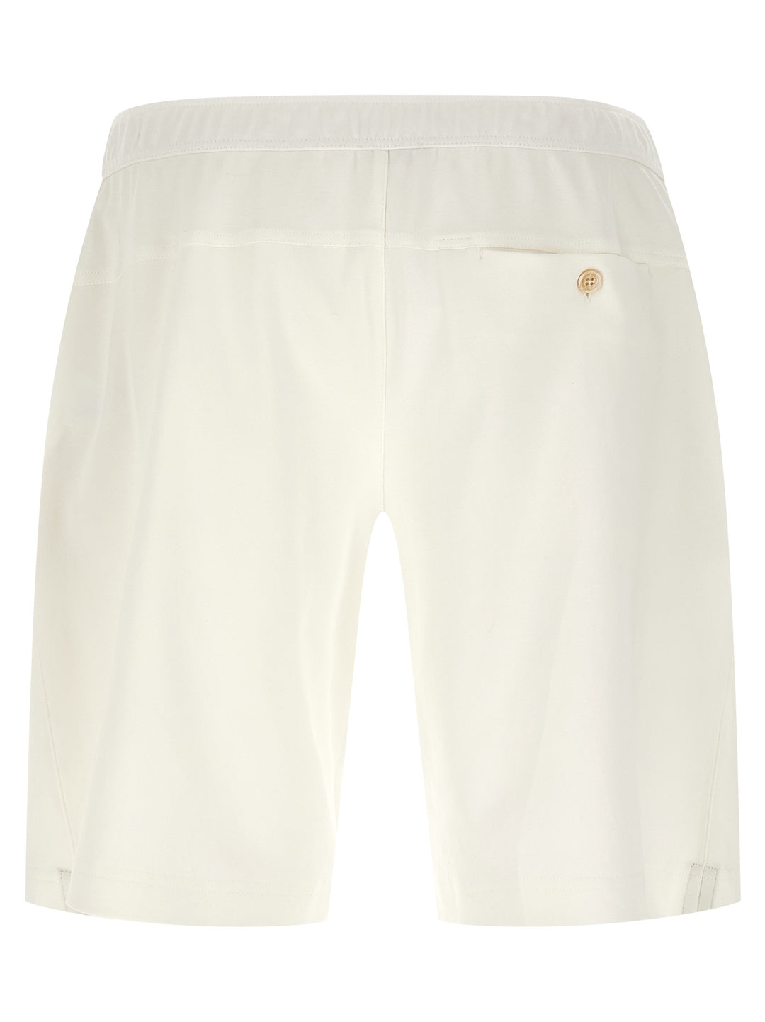 Brunello Cucinelli Interlock Cotton Bermuda Shorts Bermuda and Short - White | 9c21ccdb3c28fe98b6fd63e351ab1ccd3a27e4a3