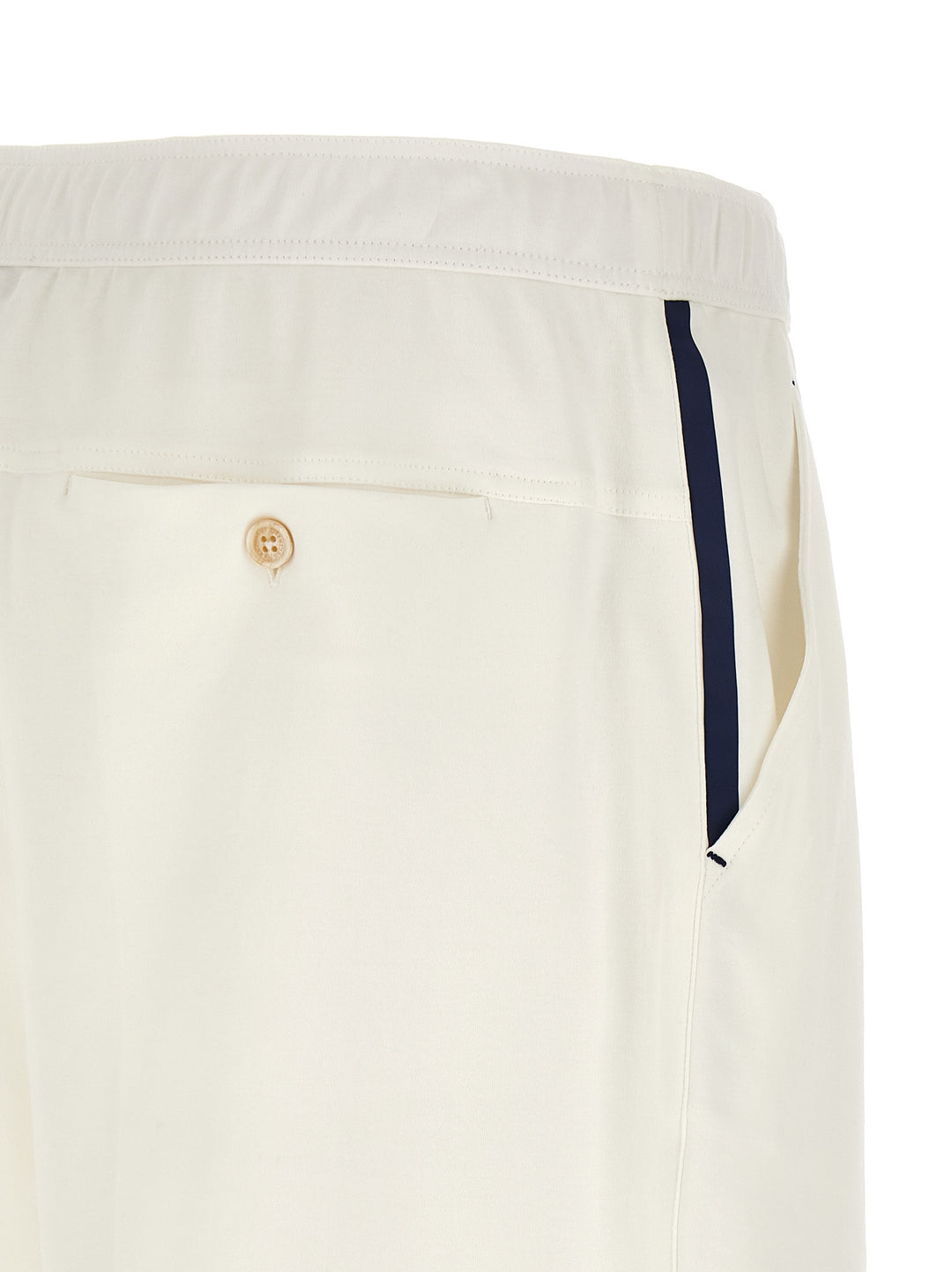 Brunello Cucinelli Interlock Cotton Bermuda Shorts Bermuda and Short - White | 21f883f002d2e0c90ca78dbebff2f08f7948b874