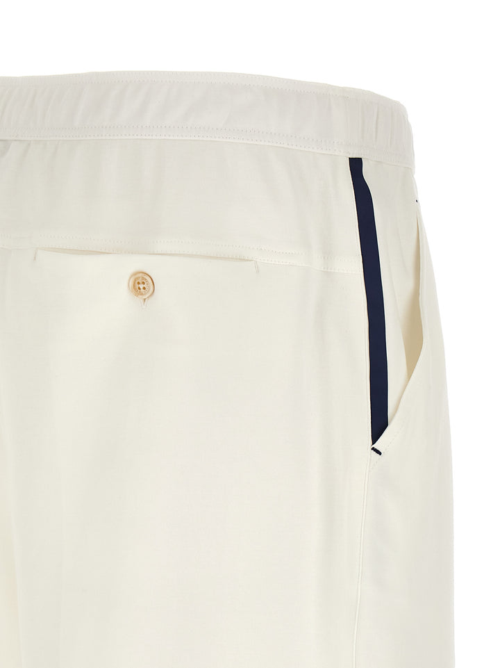 Brunello Cucinelli Interlock Cotton Bermuda Shorts Bermuda and Short - White | 21f883f002d2e0c90ca78dbebff2f08f7948b874