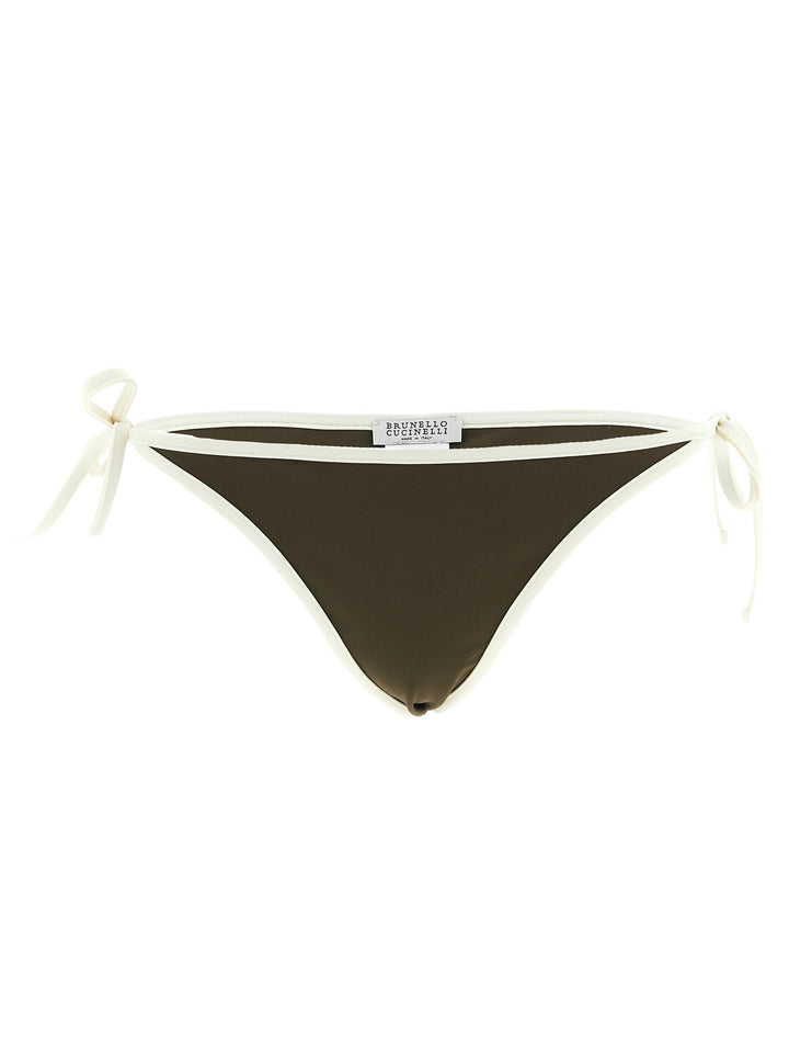 Brunello Cucinelli Techno Jersey Bikini Briefs Beachwear - Green | 08aabb310e8dda4b70dd0254c470c0d7ec42f1b7
