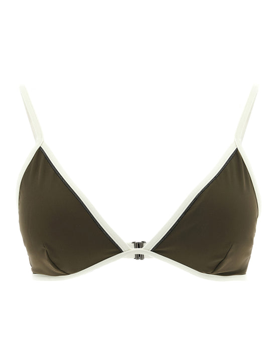 Top Bikini Monile Beachwear Green