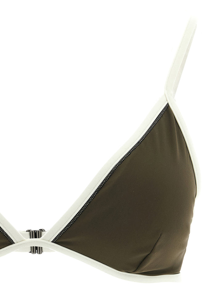 Brunello Cucinelli Top Bikini Monile Beachwear - Green | 996c19e1b2c374e219026d87748d47d863a43e39