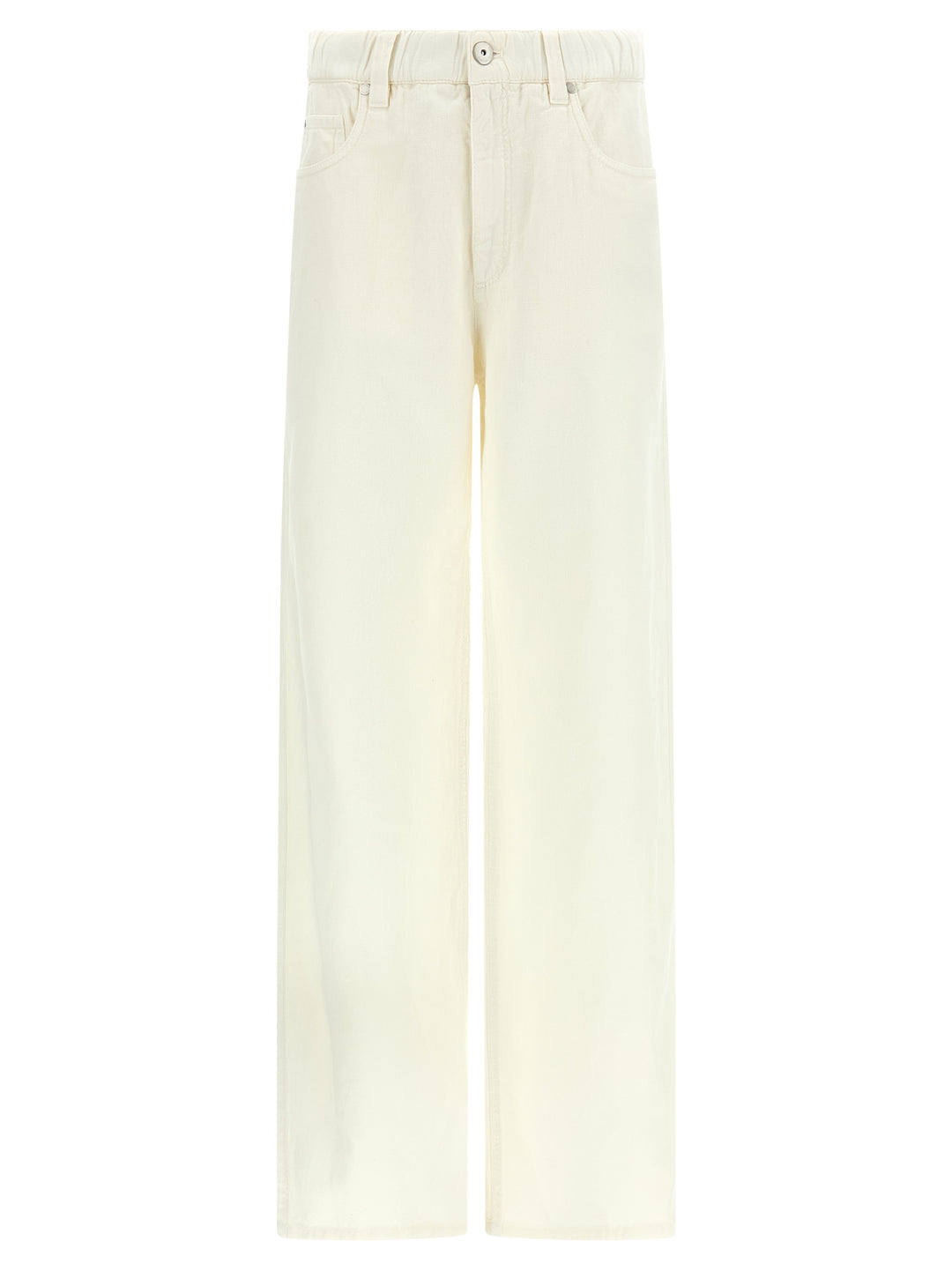 Brunello Cucinelli Cotton Trousers Pants - Beige | 3f71efbd1316e1e55fa16359b0739179f4b8b2f5