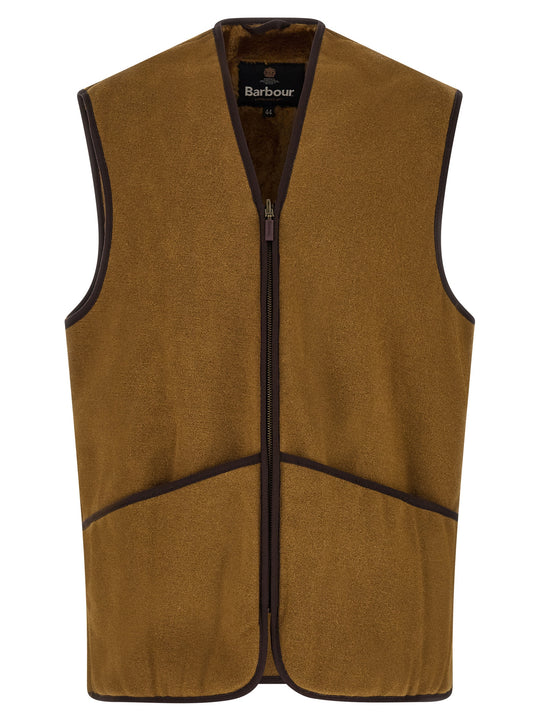Reversible Vest Gilet Brown