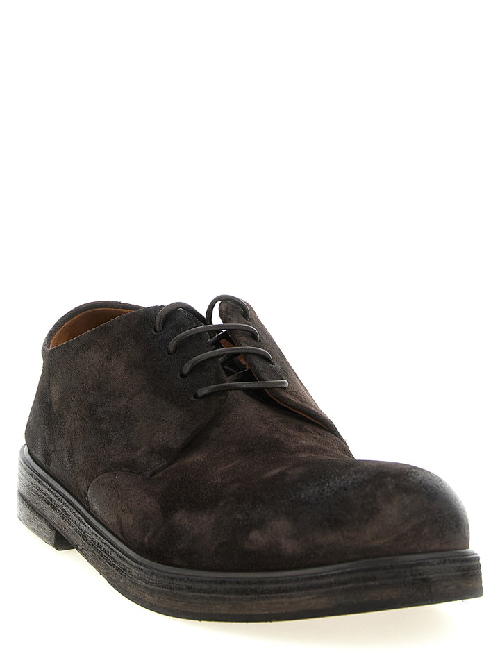 MarsèLl Zucca Zeppa Lace Up Shoes - Brown | 0e430960e84b4f810d909ec3da8505d2b3eef66c