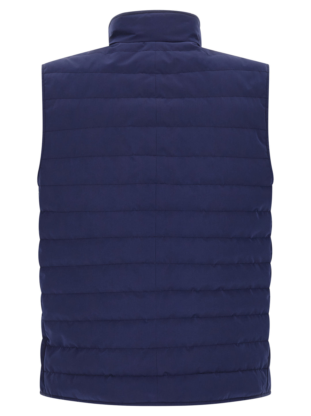 Brunello Cucinelli Quilted Vest Gilet - Blue | baf47c0576471fd422641d724eaed3521a76aaf7