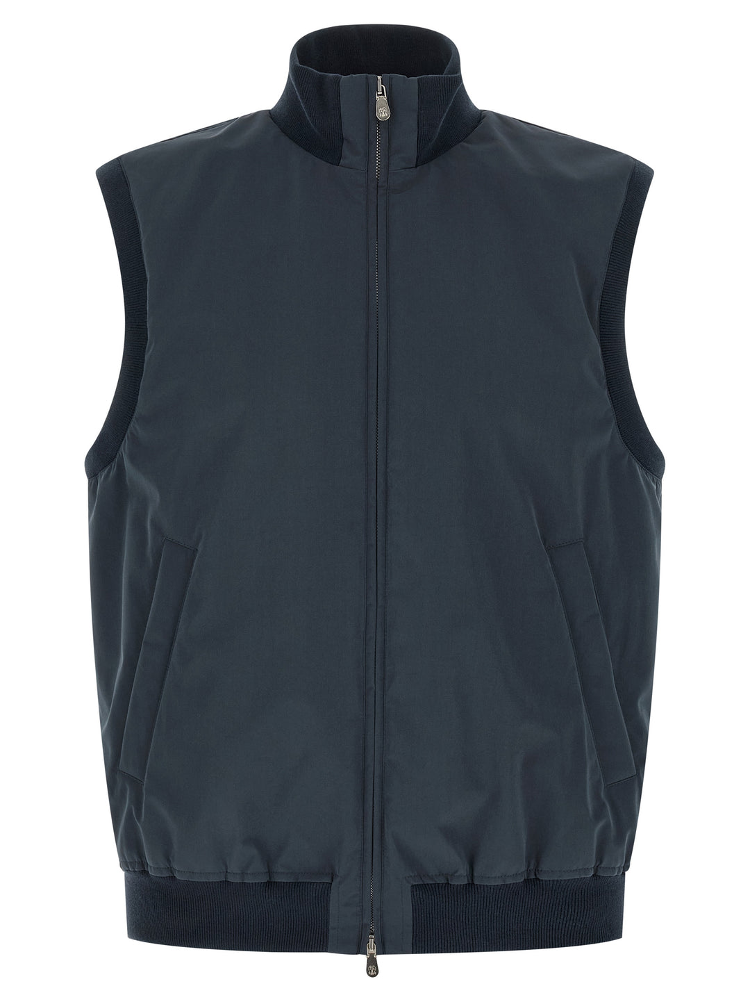 Brunello Cucinelli Thermore® Padded Vest Gilet - Blue | 97becec747ca168b6bbb9a03d73b8c6394d38303