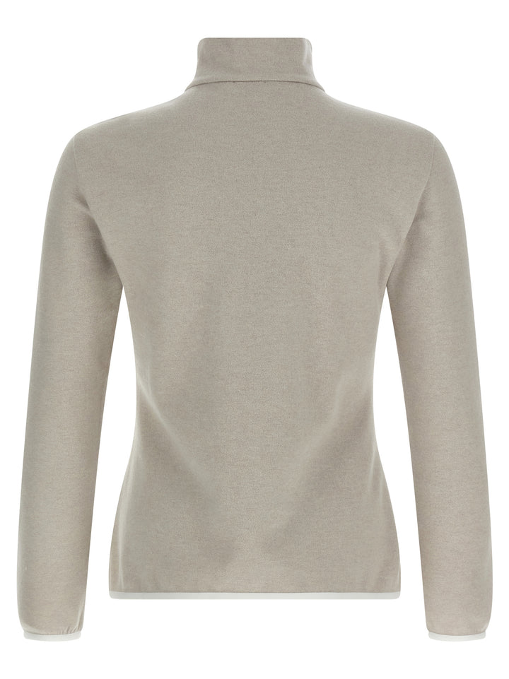 Brunello Cucinelli Cashmere Turtleneck Sweaters and Cardigans - Beige | 2bc739f42133128be90e8b049e44b1651dfdb801