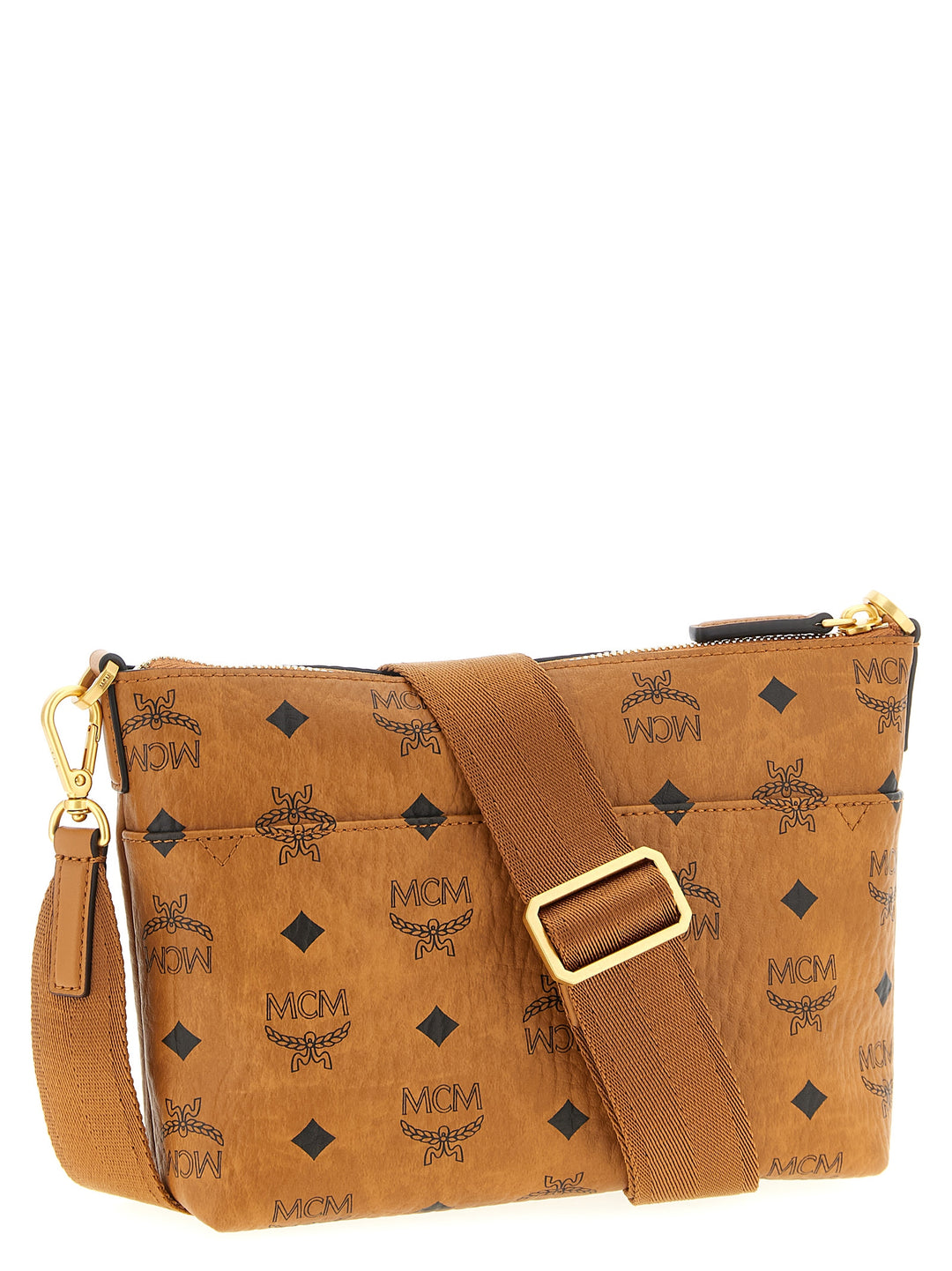Mcm Viestos Crossbody Bags - Brown | f457e7de256eb1c126b95ce3a8f304dbd220e584
