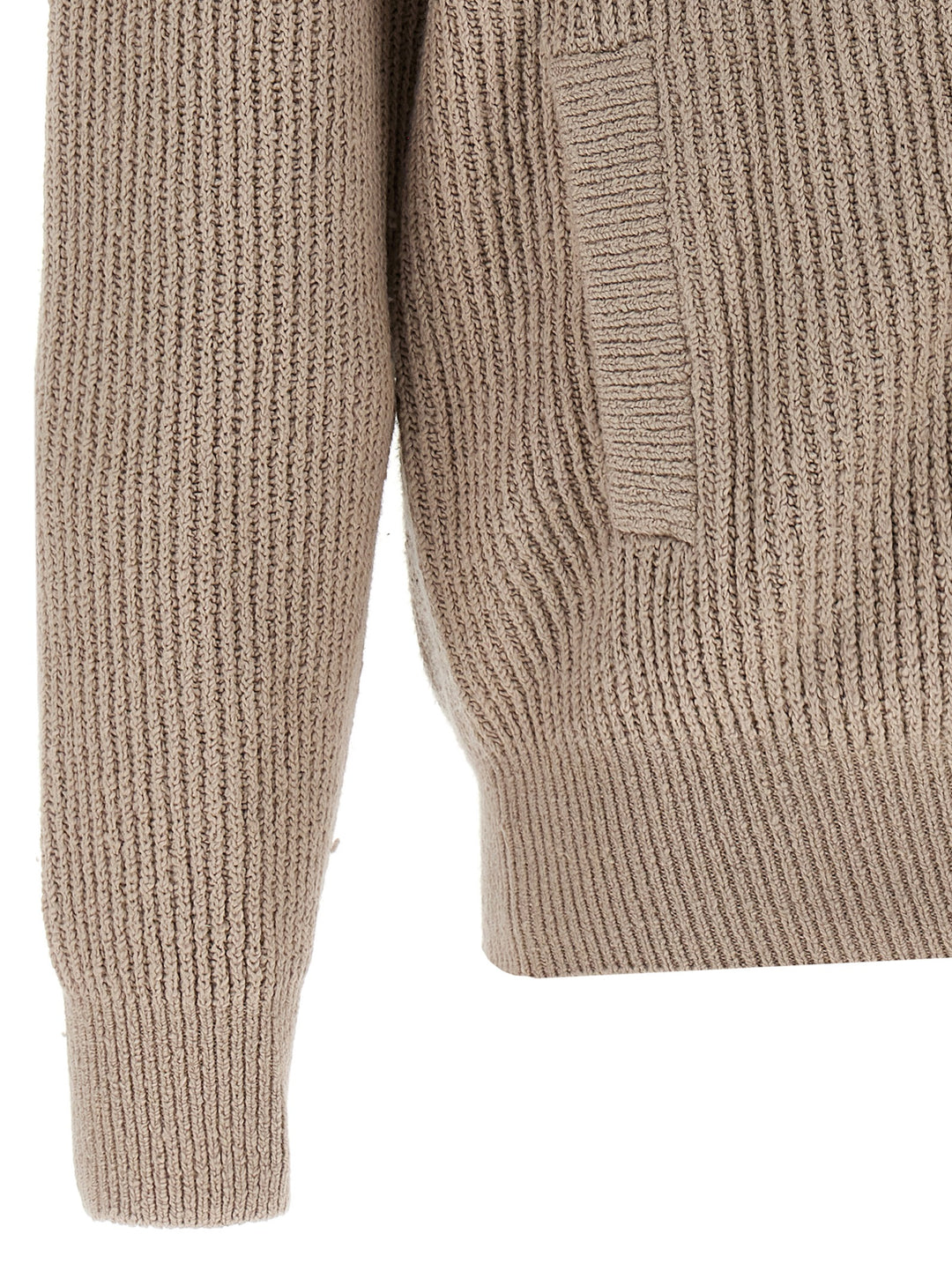 Brunello Cucinelli Zip Cardigan Sweaters and Cardigans - Beige | aa18befdb9c2cc7d75350428eae8eb5357cc6917