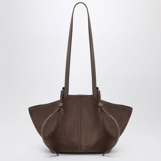 Mochi Bag In Nutmeg Suede Leather