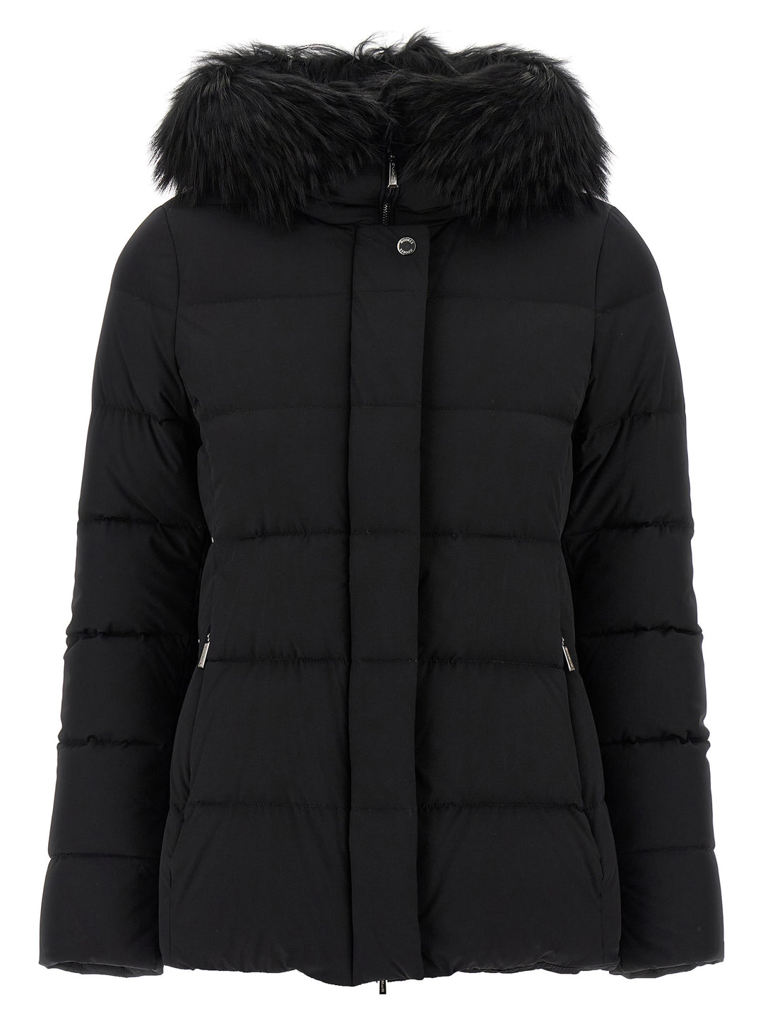 Moorer Kilie Puffer Jackets - Black | 5ea25057e06bd971d8be7bcfaf4bc36badb411b7