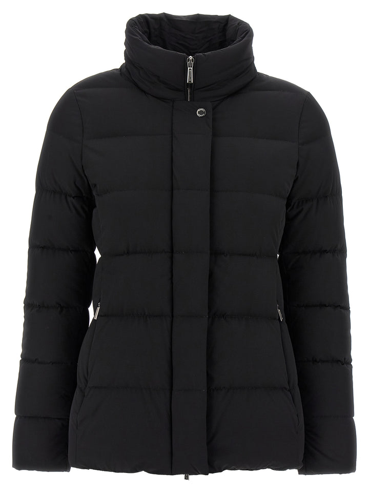 Moorer Kilie Puffer Jackets - Black | ba7dc4017a6a6c4924377726c40356eda014683b